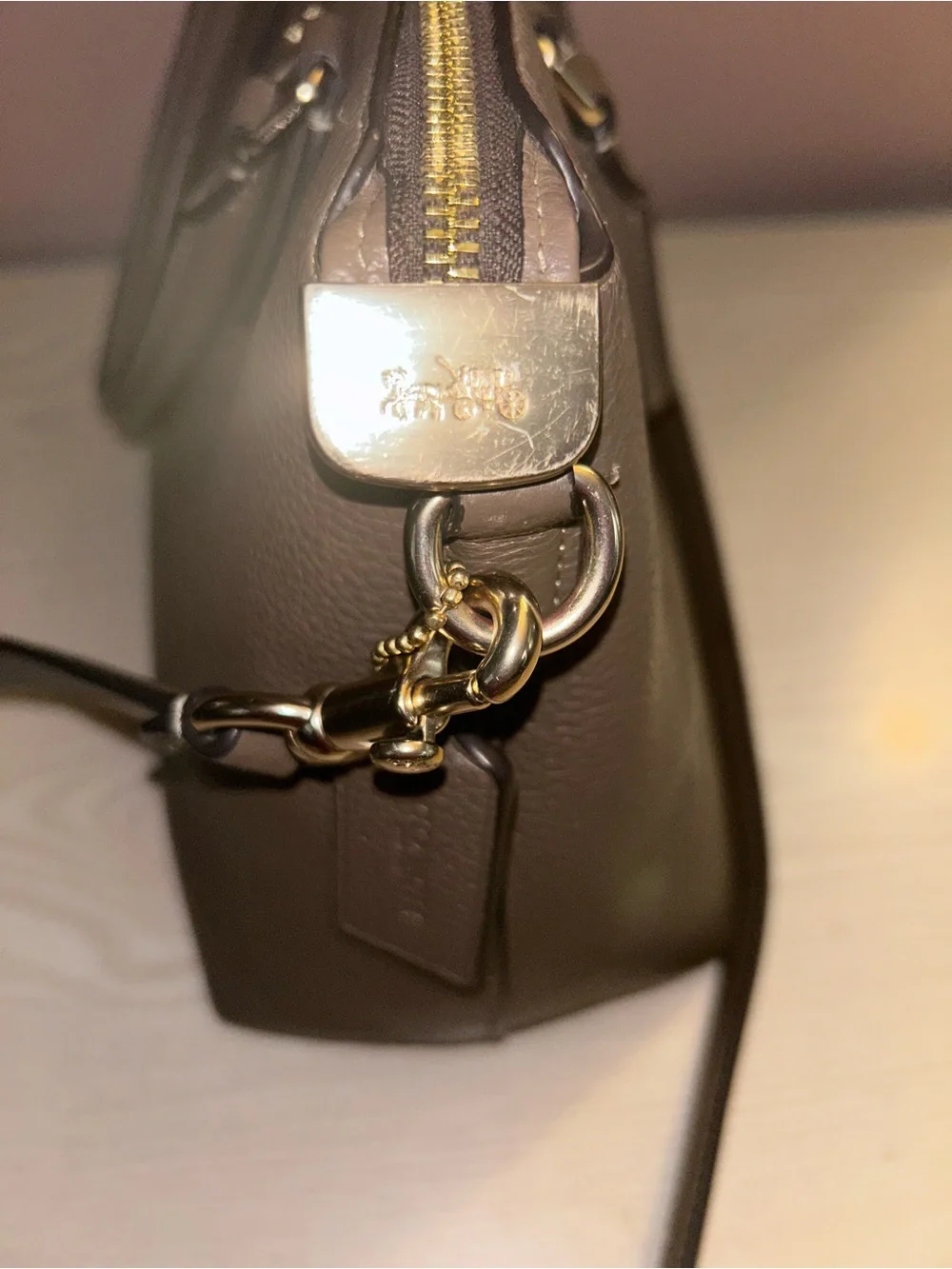 Pre-Owned Coach Georgia Satchel 2-Way Handbag